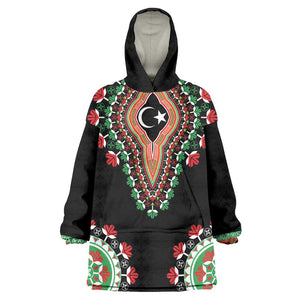 Libya Barbary Lion Kid Wearable Blanket Hoodie Dashiki Simple Style