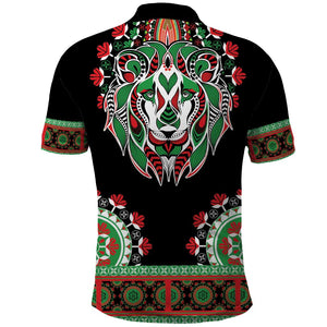 Libya Barbary Lion Polo Shirt Dashiki Simple Style