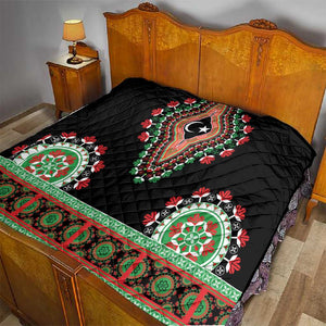 Libya Barbary Lion Quilt Dashiki Simple Style