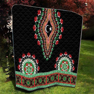 Libya Barbary Lion Quilt Dashiki Simple Style