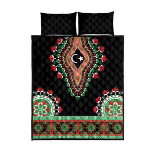 Libya Barbary Lion Quilt Bed Set Dashiki Simple Style