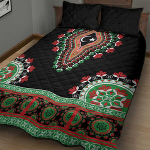 Libya Barbary Lion Quilt Bed Set Dashiki Simple Style