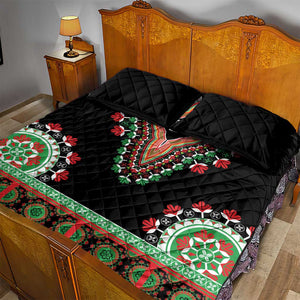 Libya Barbary Lion Quilt Bed Set Dashiki Simple Style