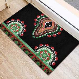 Libya Barbary Lion Rubber Doormat Dashiki Simple Style