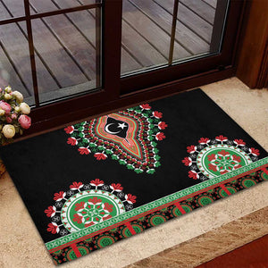 Libya Barbary Lion Rubber Doormat Dashiki Simple Style