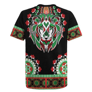 Libya Barbary Lion Rugby Jersey Dashiki Simple Style