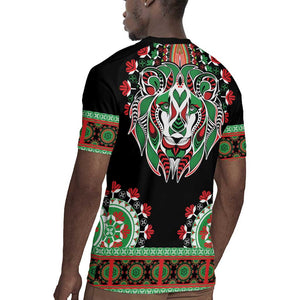 Libya Barbary Lion Rugby Jersey Dashiki Simple Style