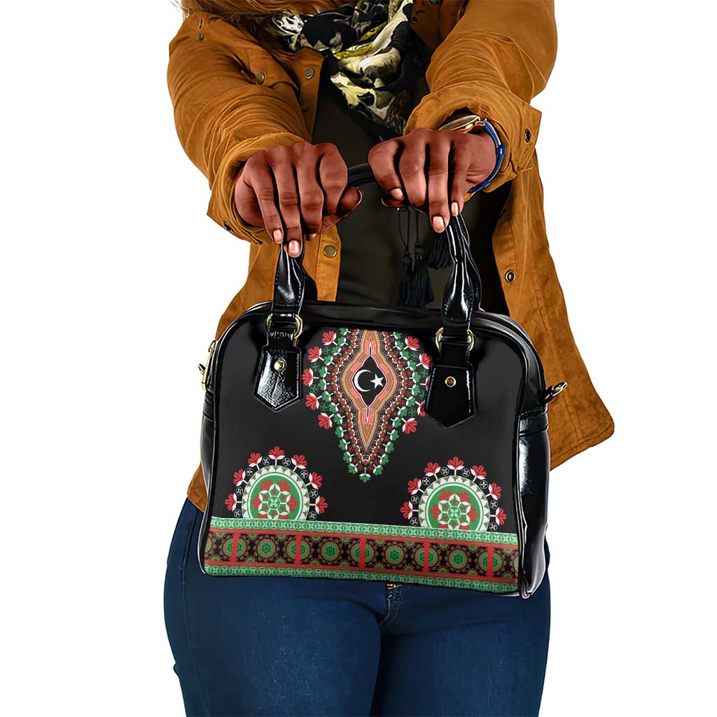 Libya Barbary Lion Shoulder Handbag Dashiki Simple Style