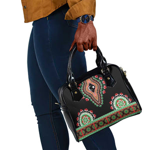 Libya Barbary Lion Shoulder Handbag Dashiki Simple Style