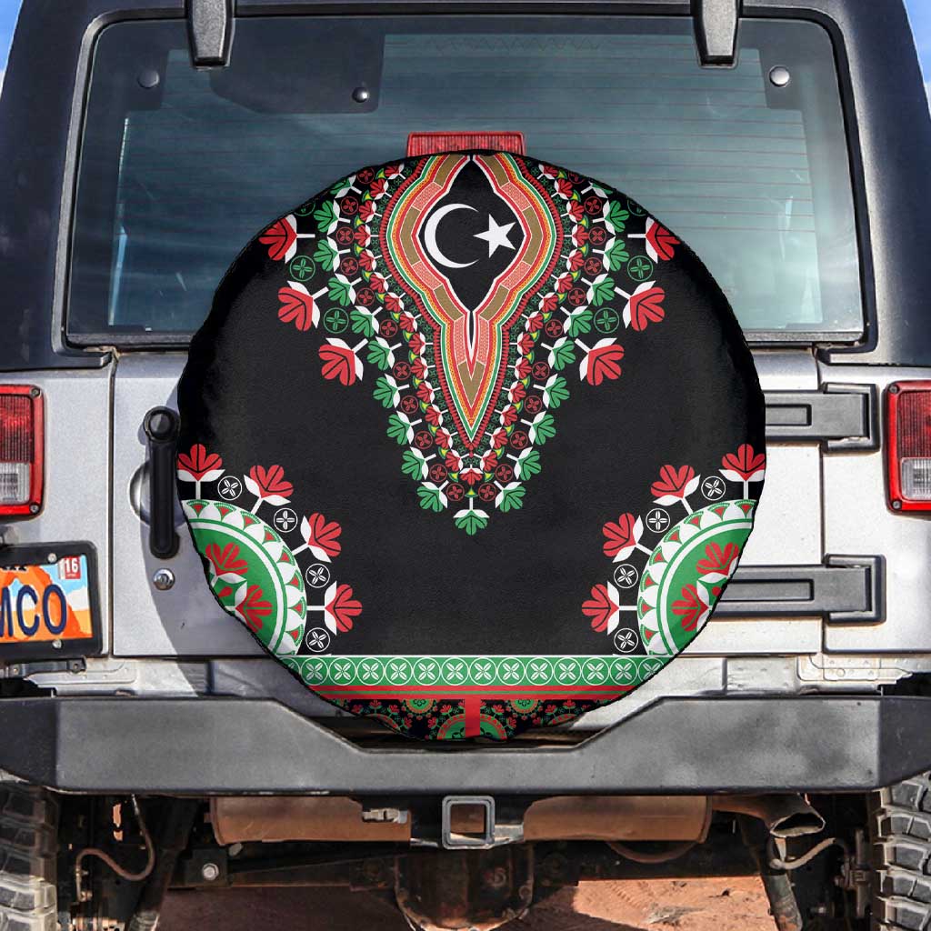 Libya Barbary Lion Spare Tire Cover Dashiki Simple Style