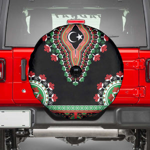 Libya Barbary Lion Spare Tire Cover Dashiki Simple Style