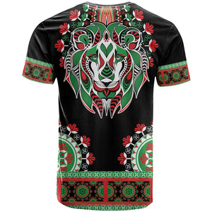 Libya Barbary Lion T shirt Dashiki Simple Style