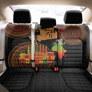 Kwanzaa Kinara Candles Back Car Seat Cover African Tribal Pattern