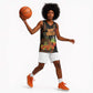 Kwanzaa Kinara Candles Basketball Jersey African Tribal Pattern LT05
