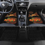Kwanzaa Kinara Candles Car Mats African Tribal Pattern