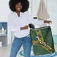 Rugby South Africa Laundry Basket Go Bokke With Protea Pattern