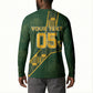 Custom Rugby South Africa Button Sweatshirt Go Bokke With Protea Pattern