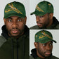 South Africa Rugby Classic Cap Go Bokke With Protea Pattern