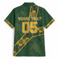 Custom Rugby South Africa Hawaiian Shirt Go Bokke With Protea Pattern