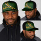 South Africa Rugby Mesh Trucker Cap Go Bokke With Protea Pattern