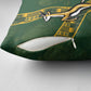 Rugby South Africa Pillow Cover Go Bokke With Protea Pattern