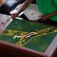 Rugby South Africa Puzzle Go Bokke With Protea Pattern