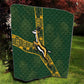 Rugby South Africa Quilt Go Bokke With Protea Pattern