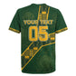 Custom Rugby South Africa Rugby Jersey Go Bokke With Protea Pattern