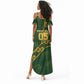 Custom Rugby South Africa Summer Maxi Dress Go Bokke With Protea Pattern