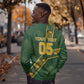 Custom Rugby South Africa Sweatshirt Go Bokke With Protea Pattern