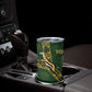Custom Rugby South Africa Tumbler Cup Go Bokke With Protea Pattern