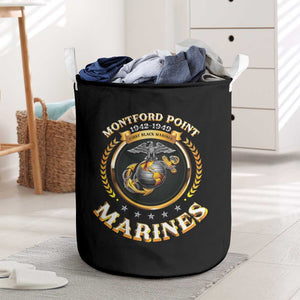 Montford Point Marines Legacy Laundry Basket Honoring The Legend