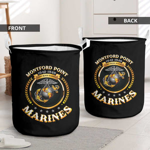Montford Point Marines Legacy Laundry Basket Honoring The Legend