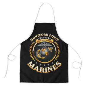 Montford Point Marines Legacy Apron Honoring The Legend