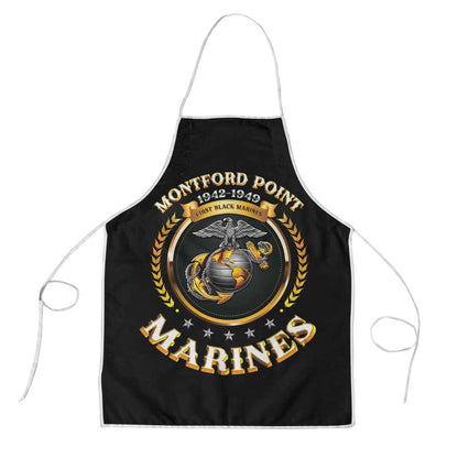 Montford Point Marines Legacy Apron Honoring The Legend