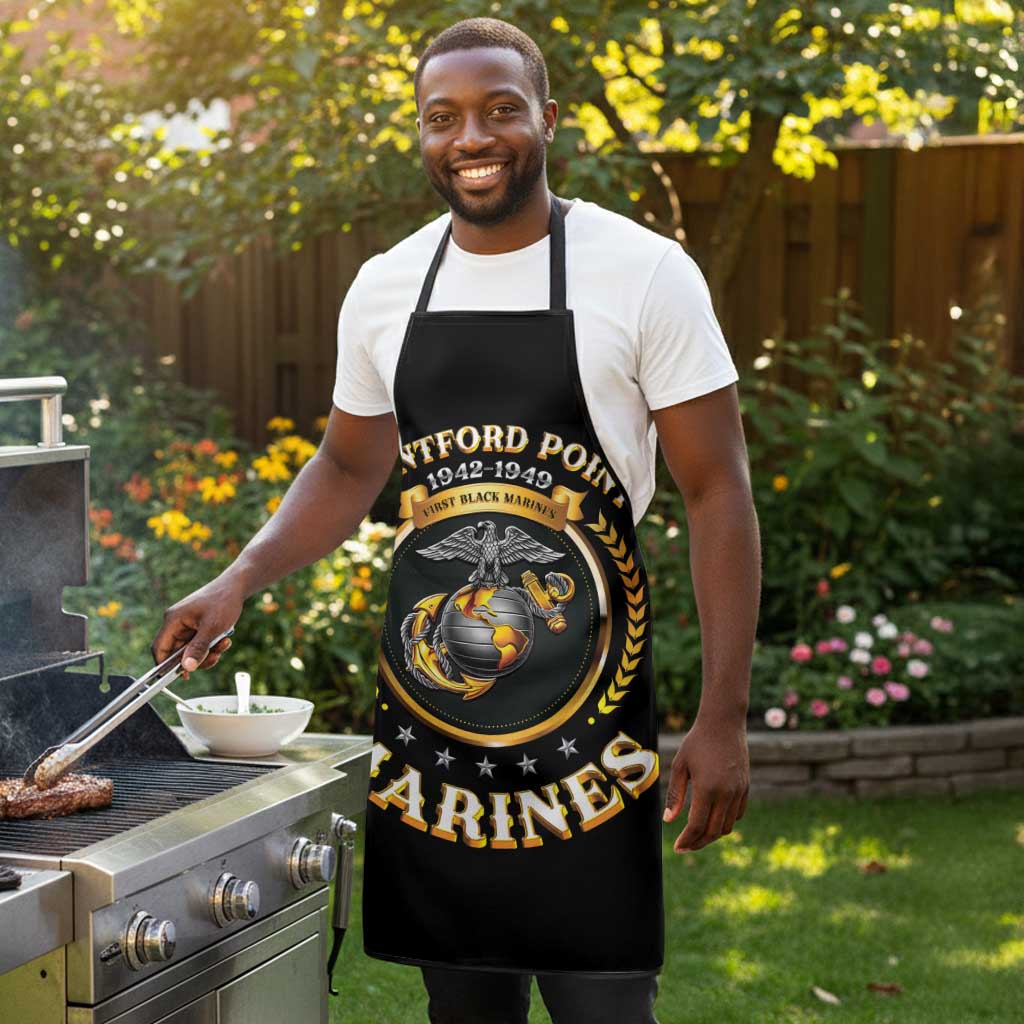 Montford Point Marines Legacy Apron Honoring The Legend