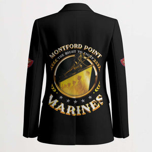 Montford Point Marines Legacy Blazer Honoring The Legend