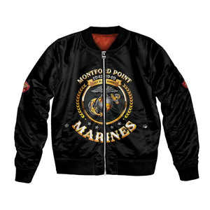 Montford Point Marines Legacy Bomber Jacket Honoring The Legend