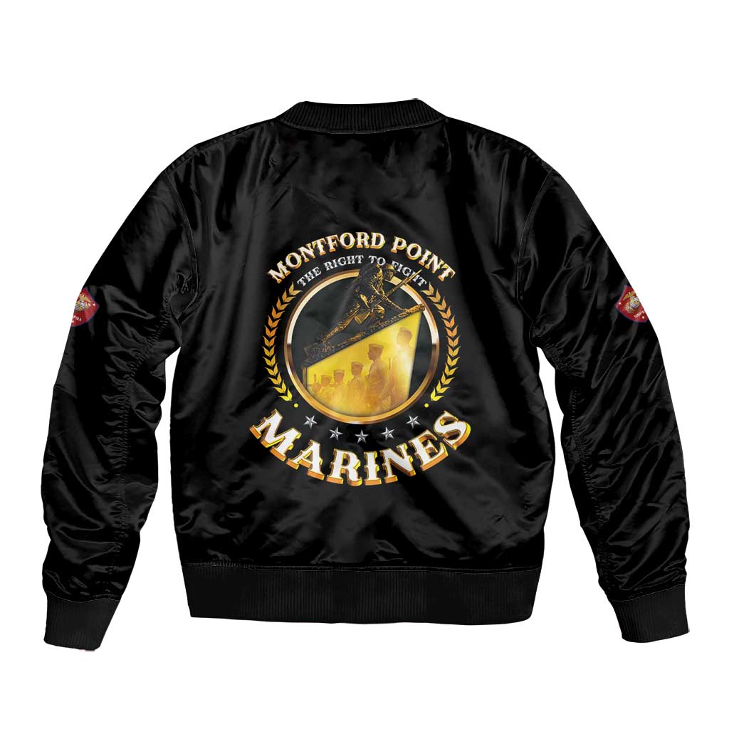 Montford Point Marines Legacy Bomber Jacket Honoring The Legend