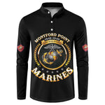 Montford Point Marines Legacy Button Sweatshirt Honoring The Legend
