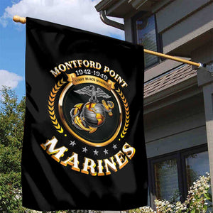 Montford Point Marines Legacy Garden Flag Honoring The Legend