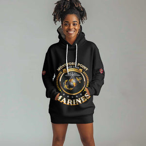 Montford Point Marines Legacy Hoodie Dress Honoring The Legend