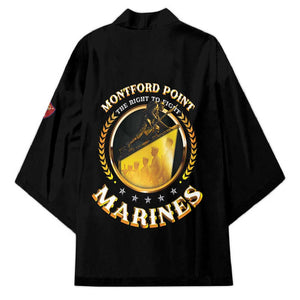 Montford Point Marines Legacy Kimono Honoring The Legend