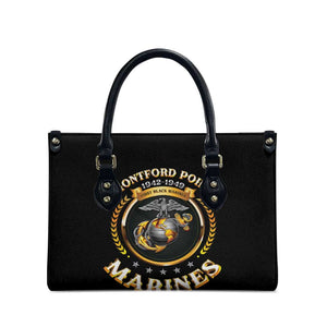 Montford Point Marines Legacy Leather Bag Honoring The Legend