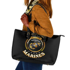 Montford Point Marines Legacy Leather Tote Bag Honoring The Legend
