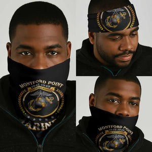 Montford Point Marines Legacy Neck Gaiter Honoring The Legend