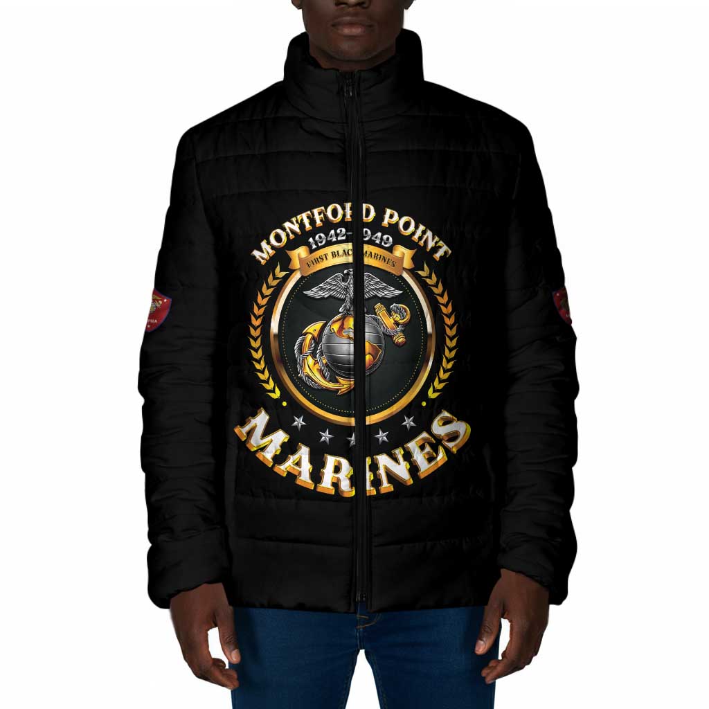 Montford Point Marines Legacy Padded Jacket Honoring The Legend