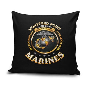 Montford Point Marines Legacy Pillow Cover Honoring The Legend