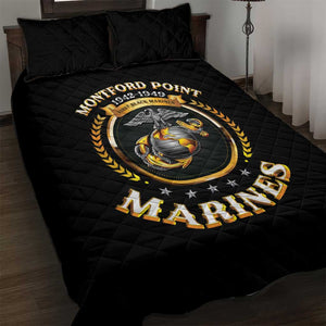 Montford Point Marines Legacy Quilt Bed Set Honoring The Legend