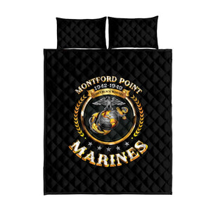 Montford Point Marines Legacy Quilt Bed Set Honoring The Legend